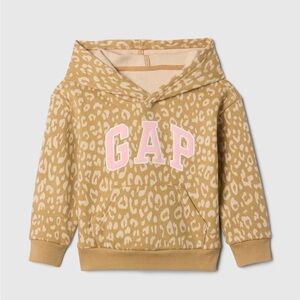 BabyGap Relaxed Cheetah Logo Graphic Hoodie
